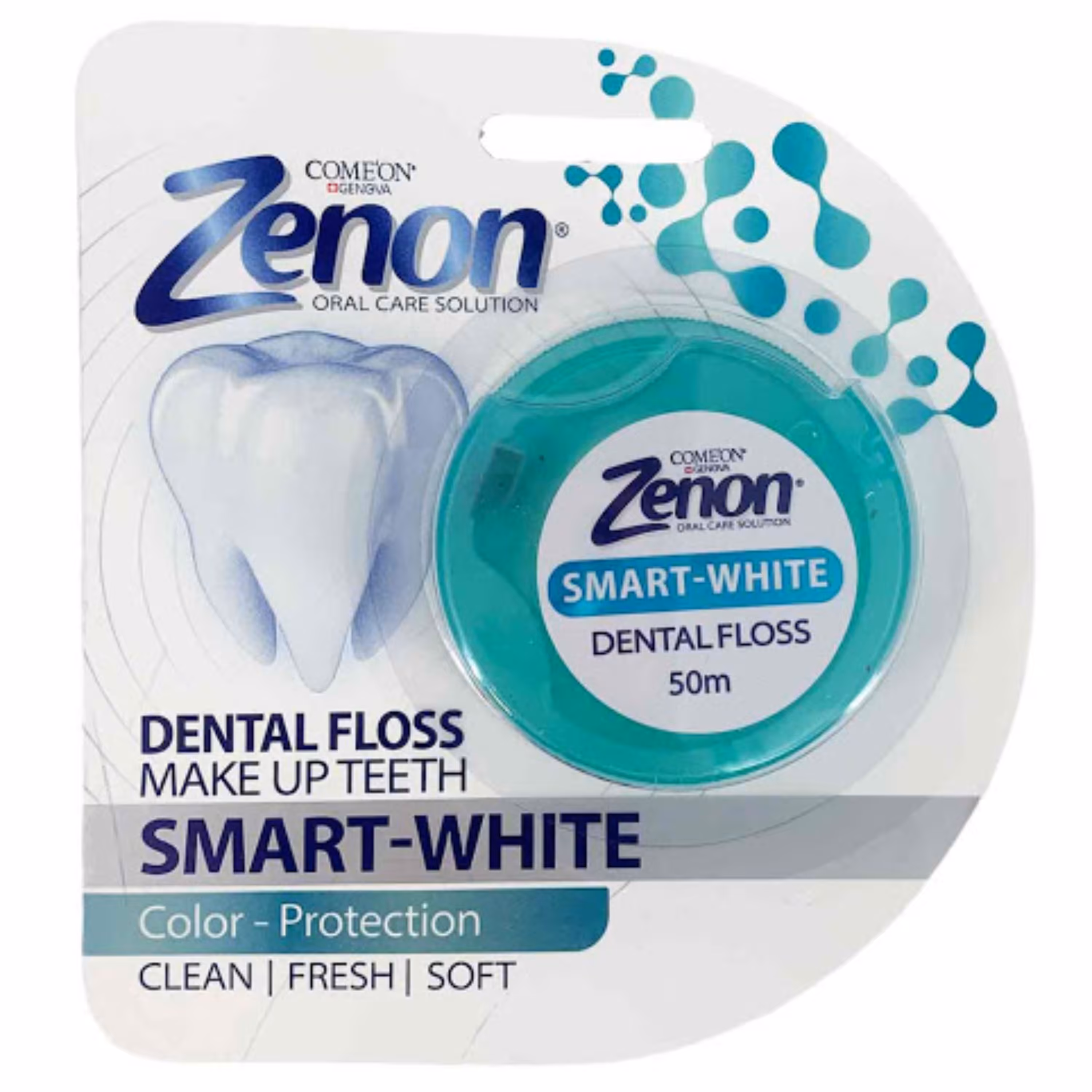 کامان - نخ دندان سفید کننده زنون 50 متری کامان