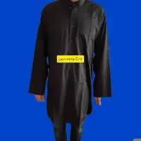 پیراهن پاکستانی مشکی  (جنس پارچه تترون بروجرد) در رنگ های مختلف 