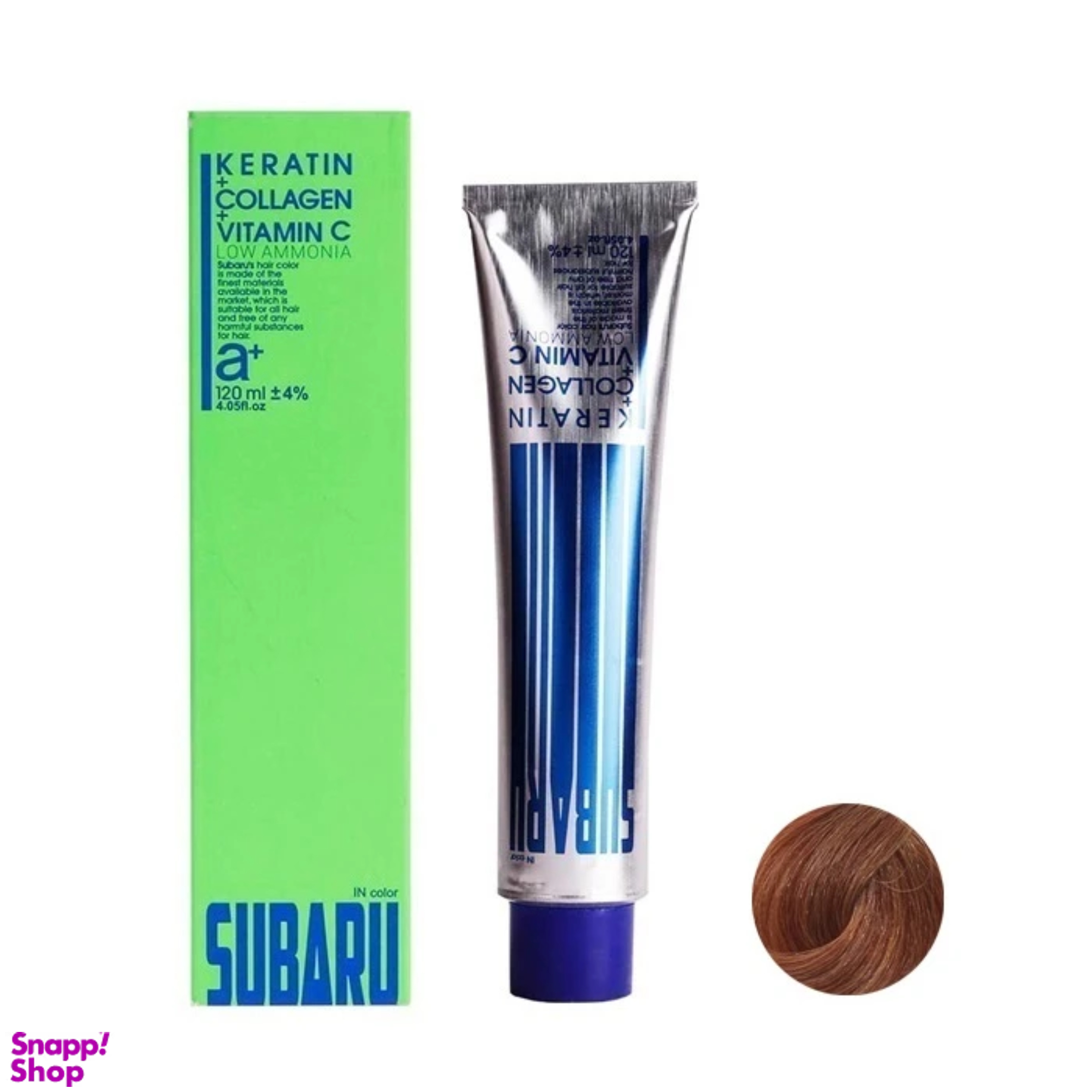 رنگ مو سوبارو شماره 6.5 رنگ بلوند طلایی تیره حجم 120 میلی لیتر