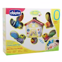 آویز تخت چیکو اورجینال  موزیکال چرخشی کلبه زنبور چیکو  chicco
