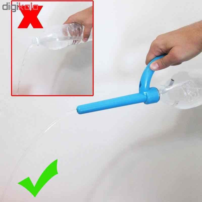 آفتابه و آسان ریز و آب ریز سیار و مسافرتی مایعات مثل آب قابل نصب روی انواع بطری آب و نوشابه و دلستر و
مناسب برای است