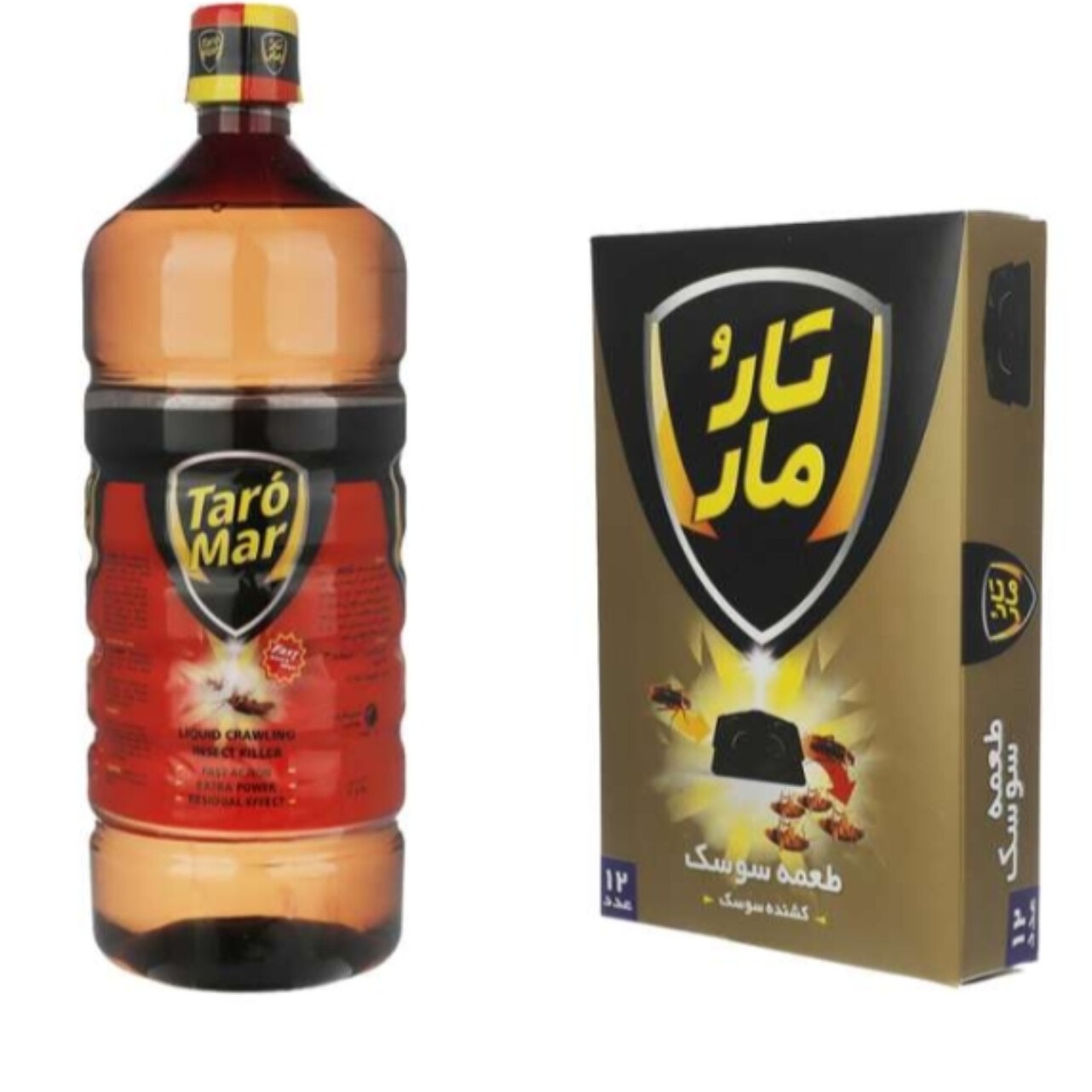طعمه ومایع سوسک کش فوق العاده قوی تارومار تاریخ جدید اصلی