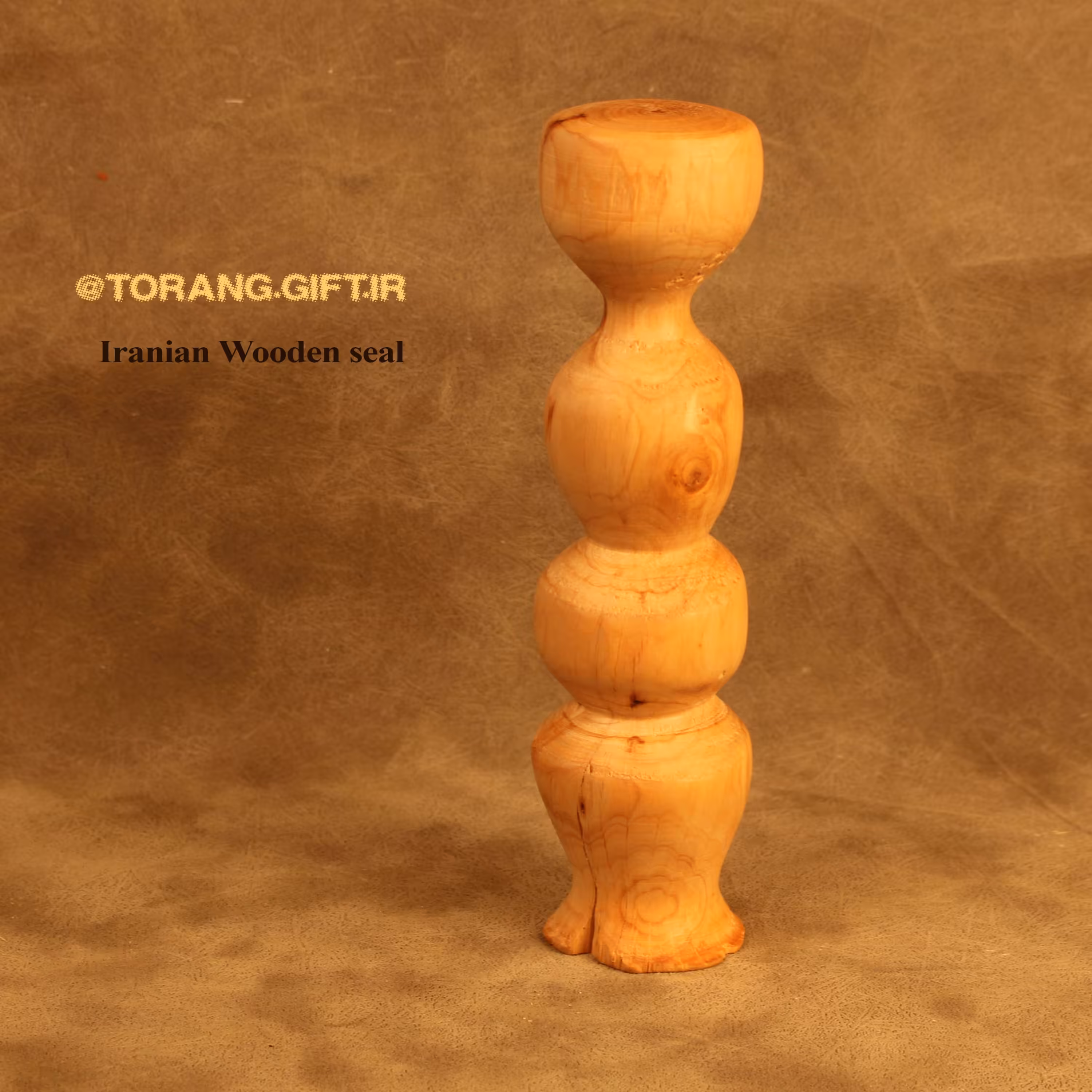 جاشمعی چوبی از جنس چوب توسکا