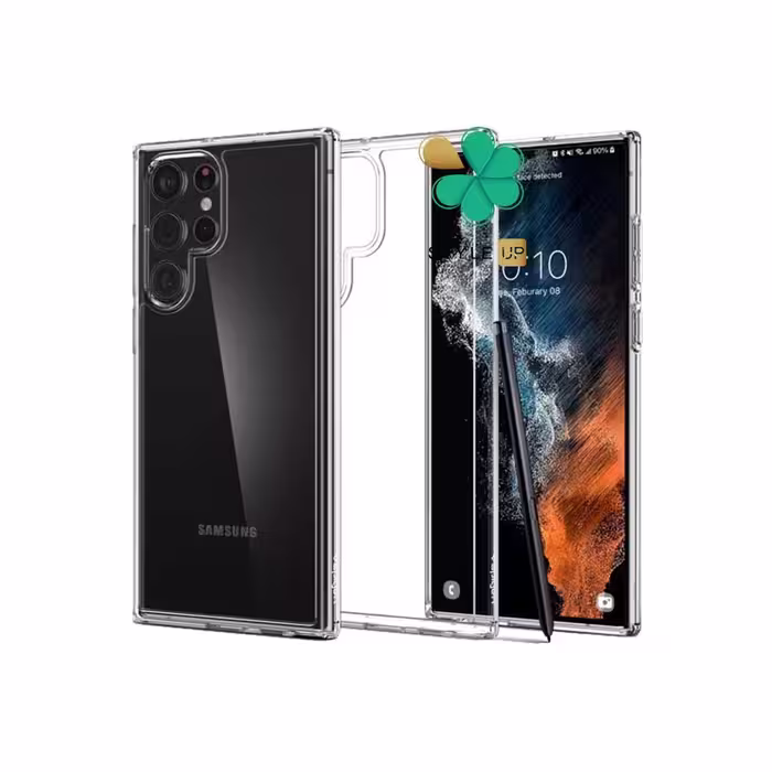قاب گوشی سامسونگ Samsung Galaxy S22 Ultra مدل ژله ای شفاف