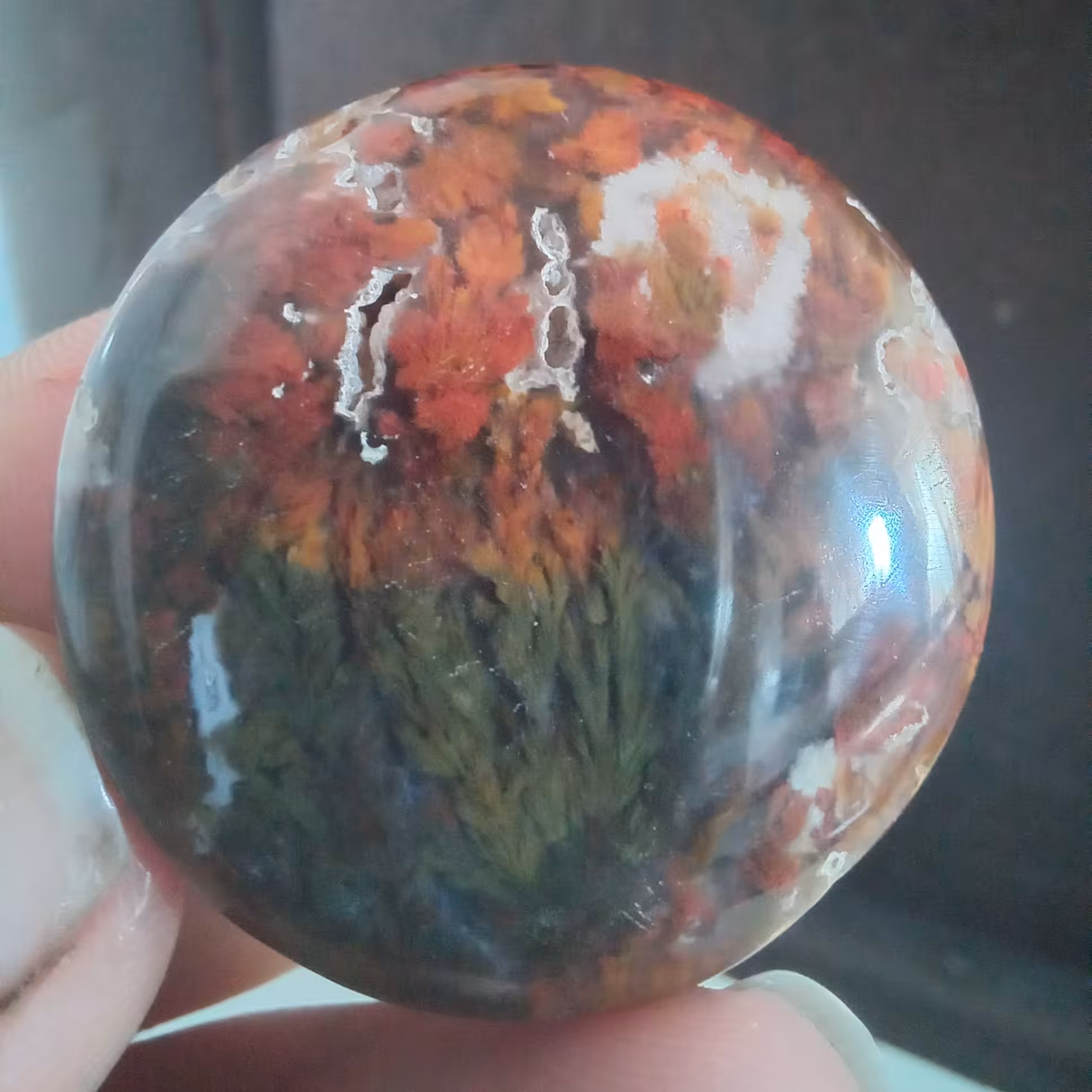 عقیق شجر هفت رنگ 