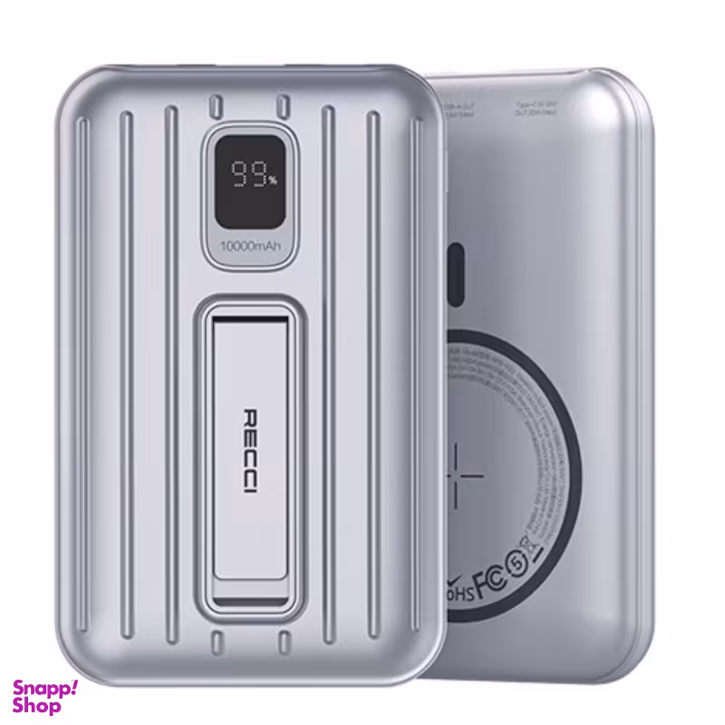 پاوربانک رسی مدل RPB-P23 ظرفیت 10000 میلی آمپر ساعت