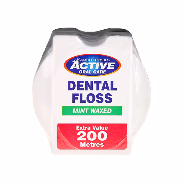 نخ دندان اکتیو اورال کر مدل Dental Floss Mint Waxed