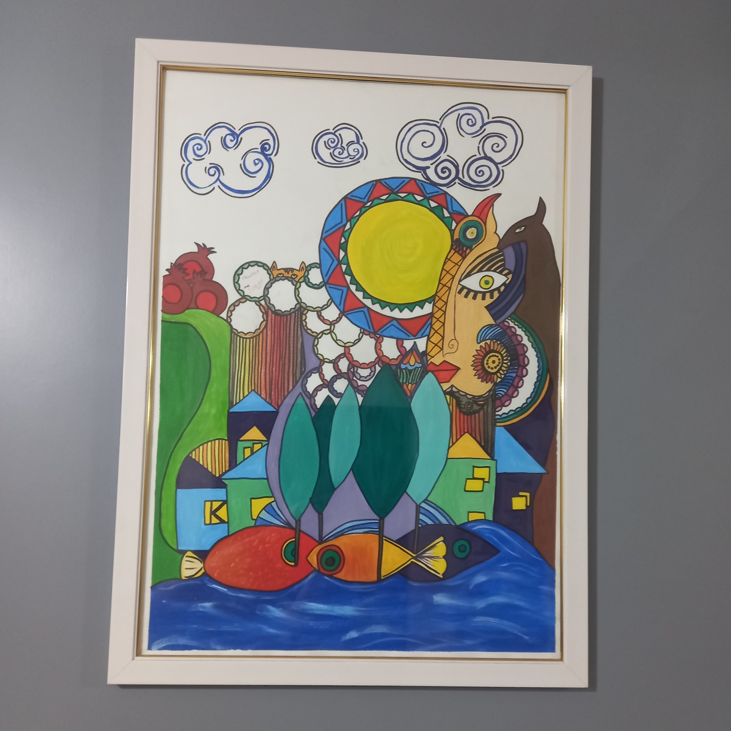 نقاشی مدرن کد 7