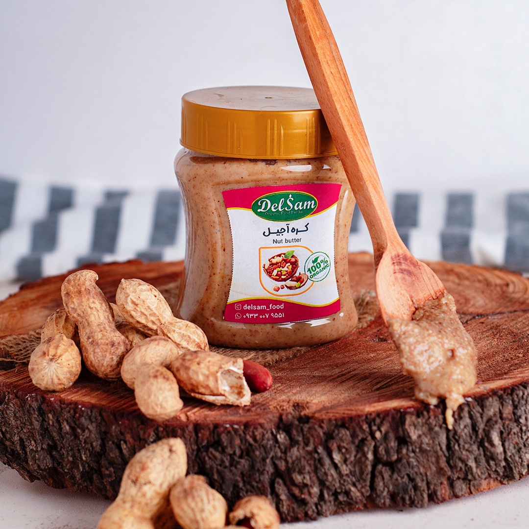 کره بادام زمینی دلسام(375گرمی)