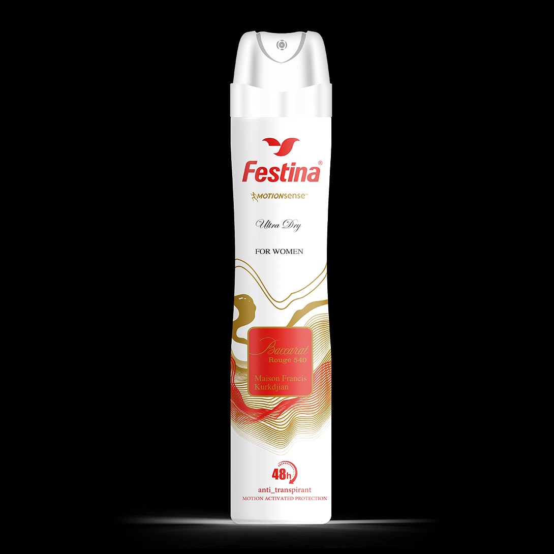 اسپری خوشبو کننده بدن زنانه فستینا Bacarat Rouge