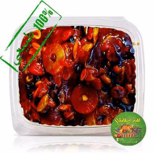 ترشی مخلوط میوه و رب انار