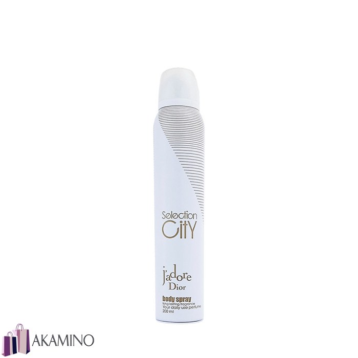 اسپری بدن زنانه سلکشن سیتی مدل جدوره JADORE