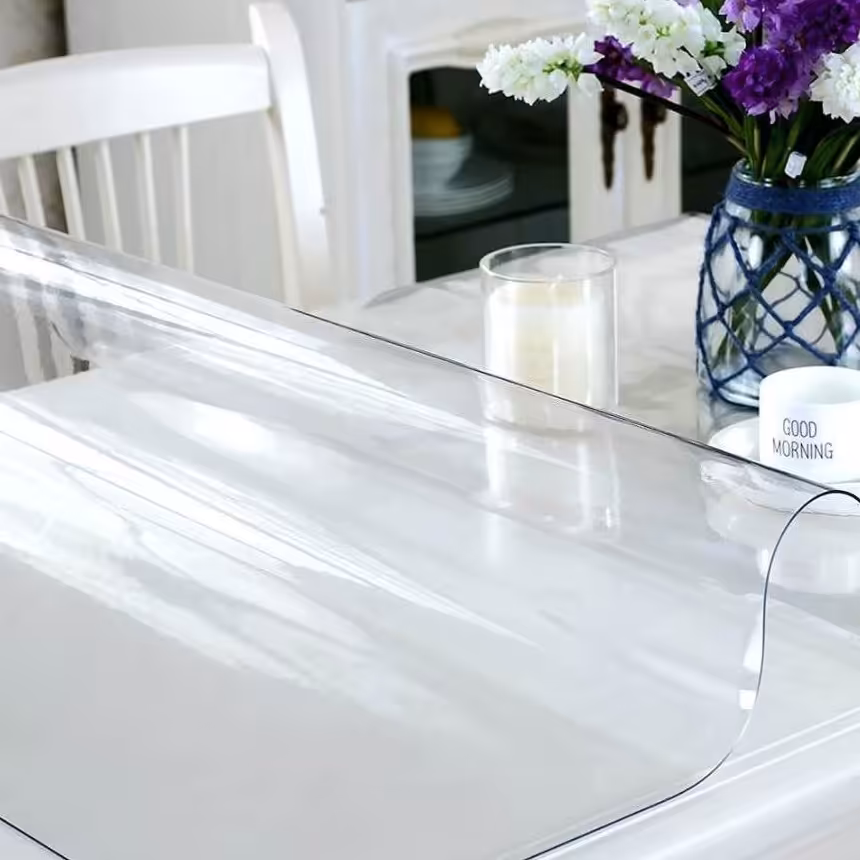 طلق شفاف رومیزی (80در170)