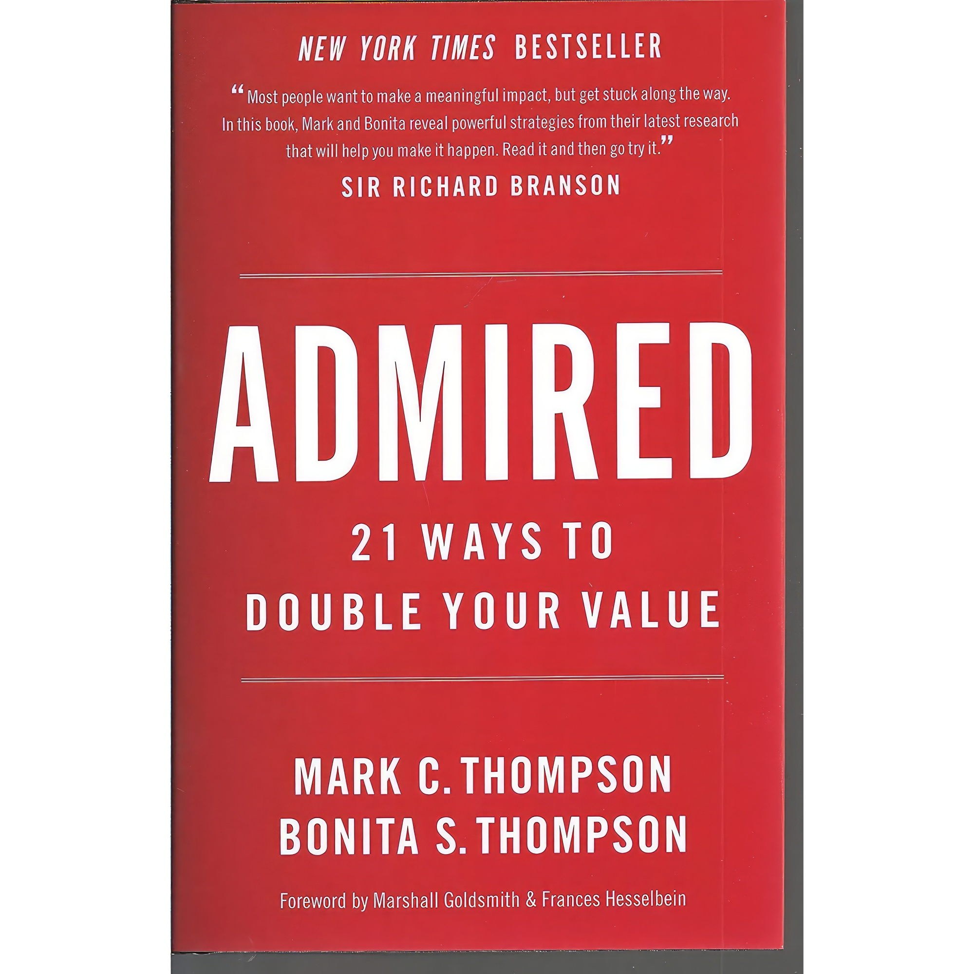 کتاب زبان اصلی admired اثر Bonita S Thompson and Mark C Thompson