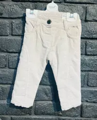 شلوار نوزادی مخمل طوسی  لاینردار گرم و لطیف و بسیار با کیفیت سایز  12 تا 18 ماه اورجینال ترکیه  bombili