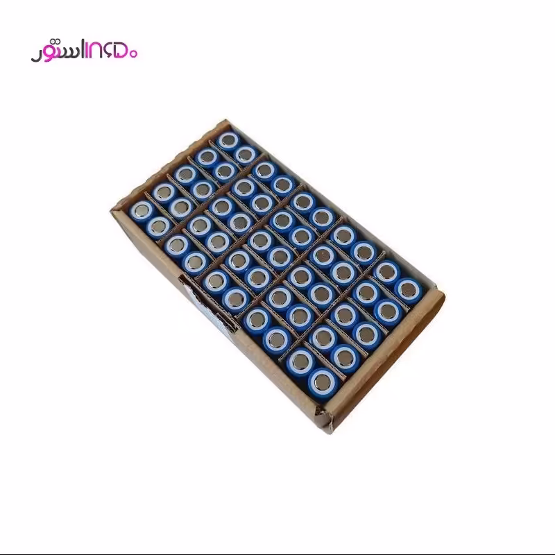 باتری 18650 میلاتون صبا باتری ظرفیت  2200 - جعبه 50 عددی