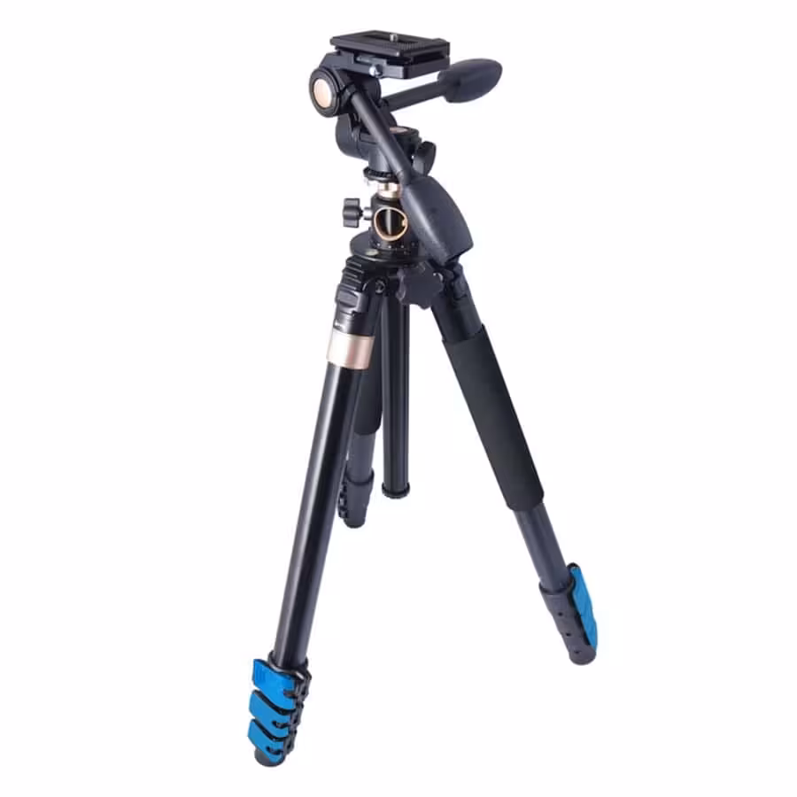 سه پایه دوربین عکاسی بیک آبی Beike Tripod Q720