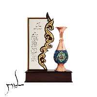 لوح تقدیر یا تندیس یا هدیه مناسبتی و ارگانی و سازمانی لوح تقدیر صنایع دستی و تندیس صنایع دستی سایروس 