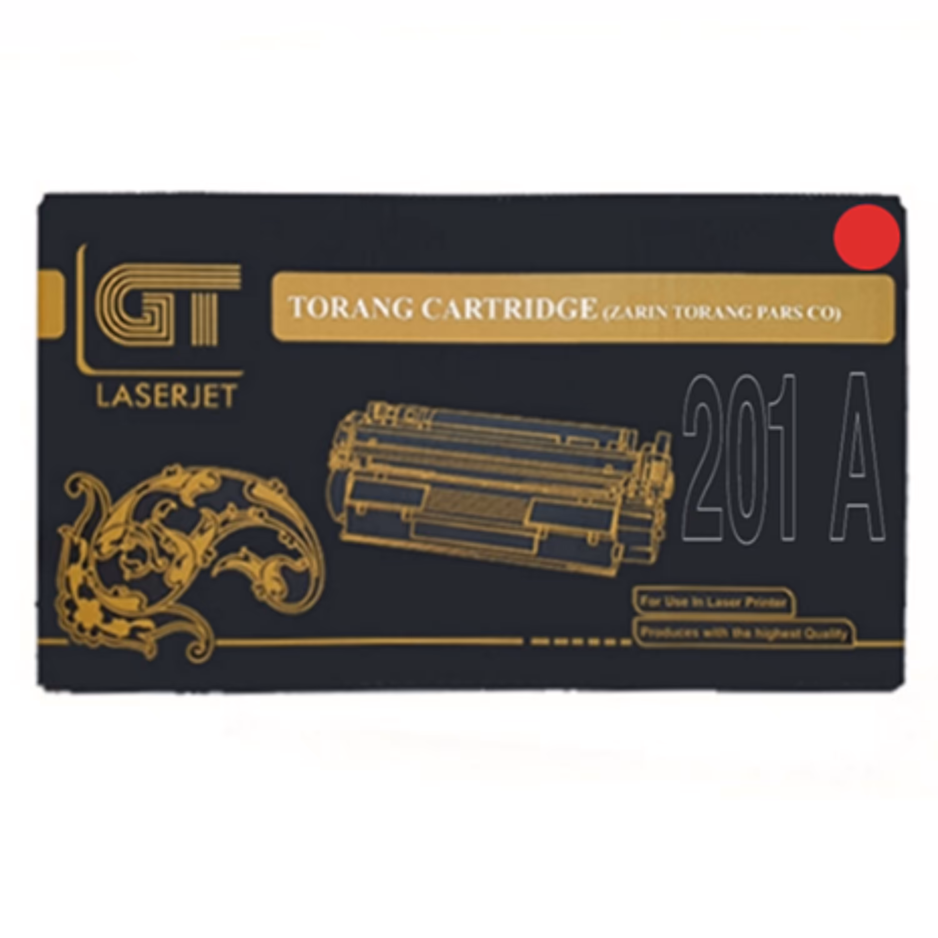 کارتریج تونر لیزری قرمز جی تی GT 201A(با ضمانت و گارانتی)