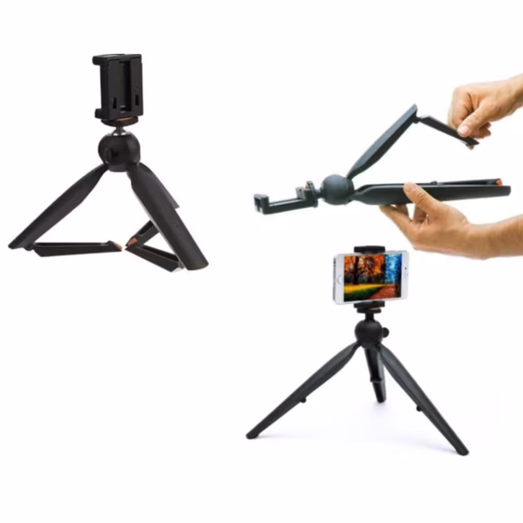سه پایه دوربین و موبایل 