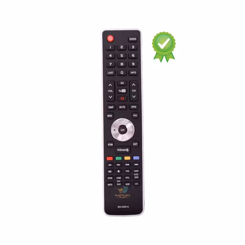 ریموت کنترل هایسنس مدل  Hisense EN-33901A-پخش کلی کنترل الکتوبکا 2619