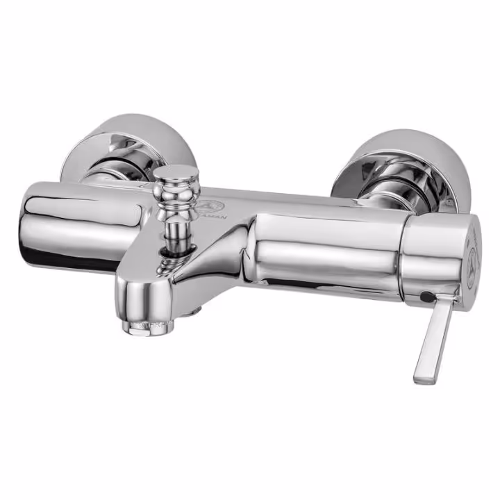 شیر دوش ارکیده قهرمان کروم براق مخلوط اهرمی