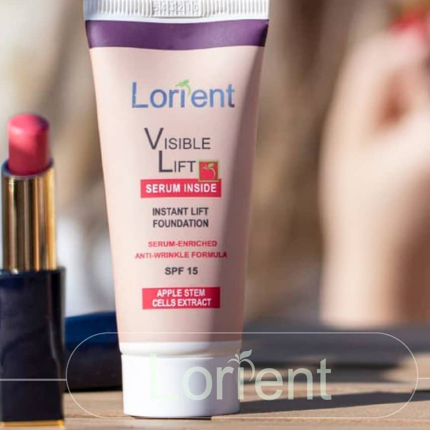 کرم پودر تیوپی lorient شماره f1حاوی spf15