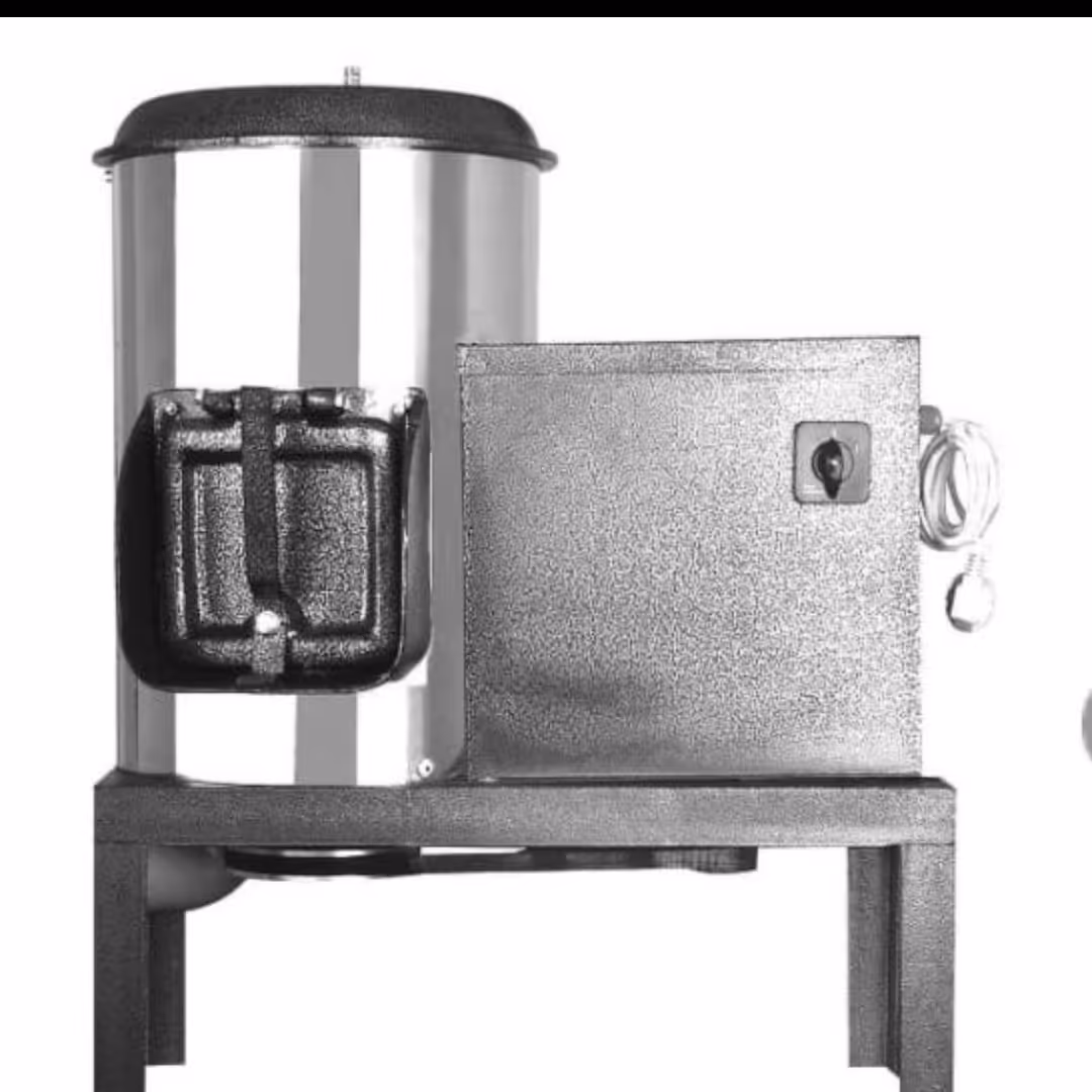 دستگاه پوستکن سیب زمینی و پیاز وسیر منبع استیل(پس کرایه) 