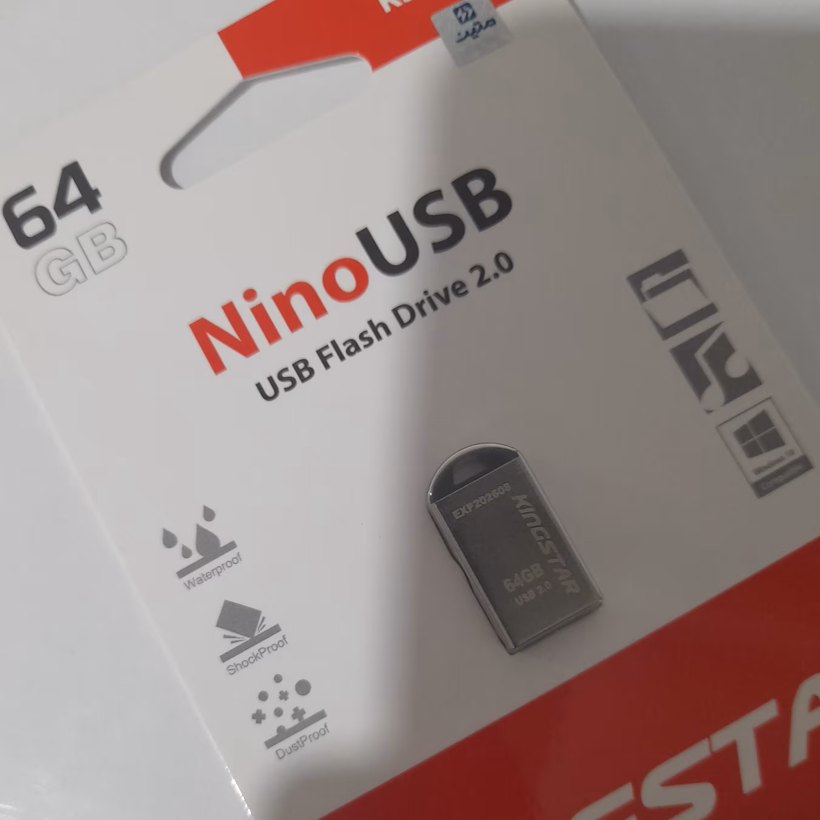 فلش مموری 64 گیک کینگ استار  با گارانتی مادام العمر  مدل nino