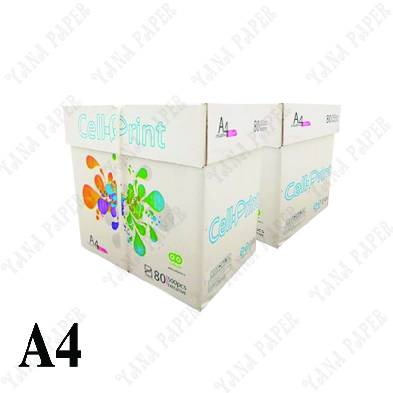 کاغذ A4 سل پرینت Cell Print -  دو کارتن 5 بسته ای 500 برگی - 80 گرمی 