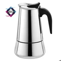 اسپرسوساز دستی تمام استیل 2 کاپ