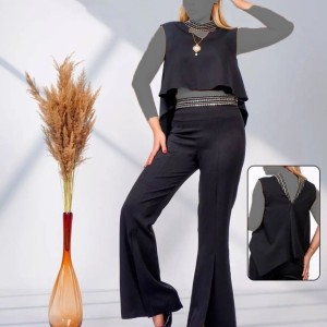 دو تیکه ،کراپ شلوار مجلسی