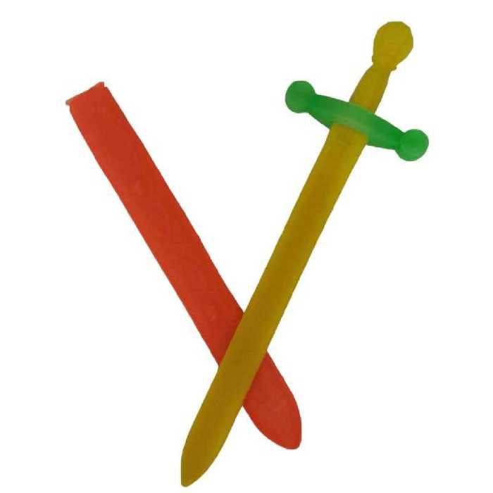 شمشیر پلاستیکی رنگی با غلاف
