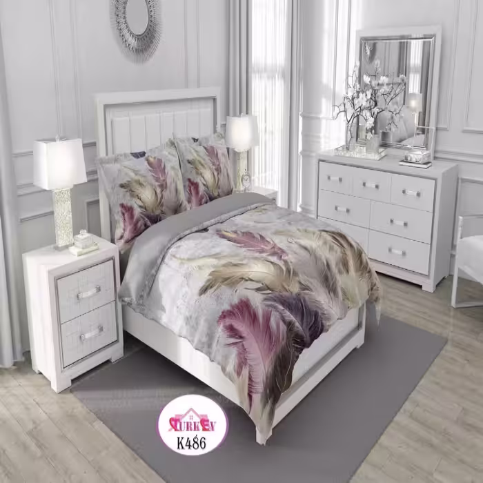 سرویس روتختی ترک إو turkev کد K-486 دونفره 6 تکه