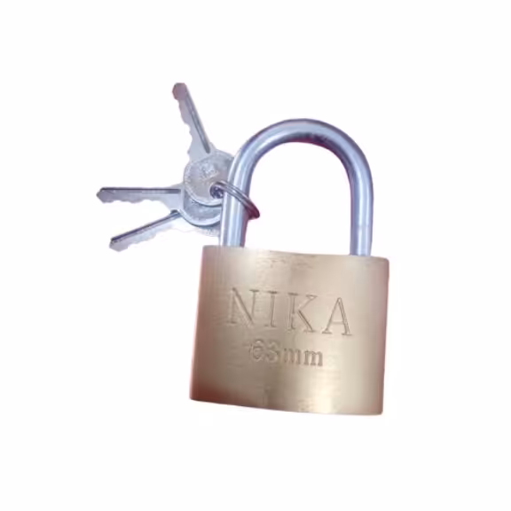 قفل 63 م طلایی نیکا