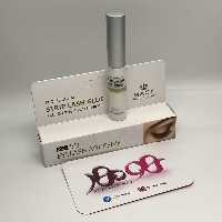 چسب کاشت موقت مژه مکی مدل قلمی سفید حجم 5 میل - MACY