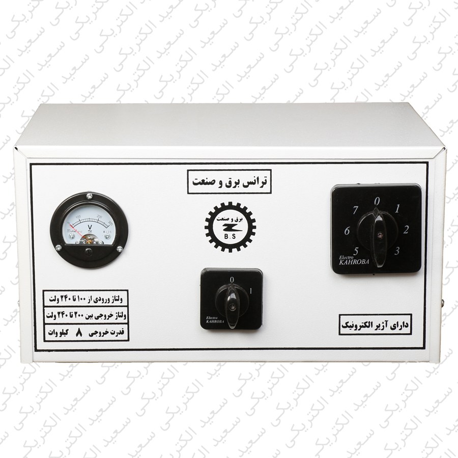 ترانس برق دستی سلکتوری 8000 برق و صنعت