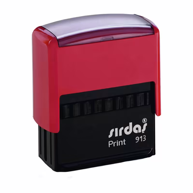 مهر  ژلاتینی اتوماتیک برندسرداش مدل 913 سایز مناسب اسم مغازه و اداره ها و شغل ها