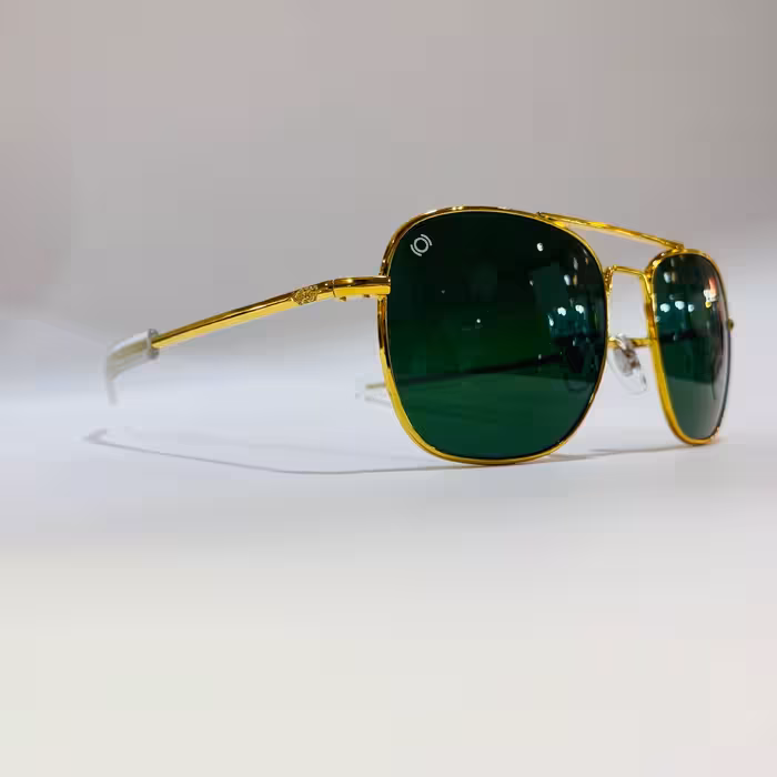 عینک خلبانی AO دسته صاف امریکن اپتیک هدیه روز پدر و روز مرد کد 41