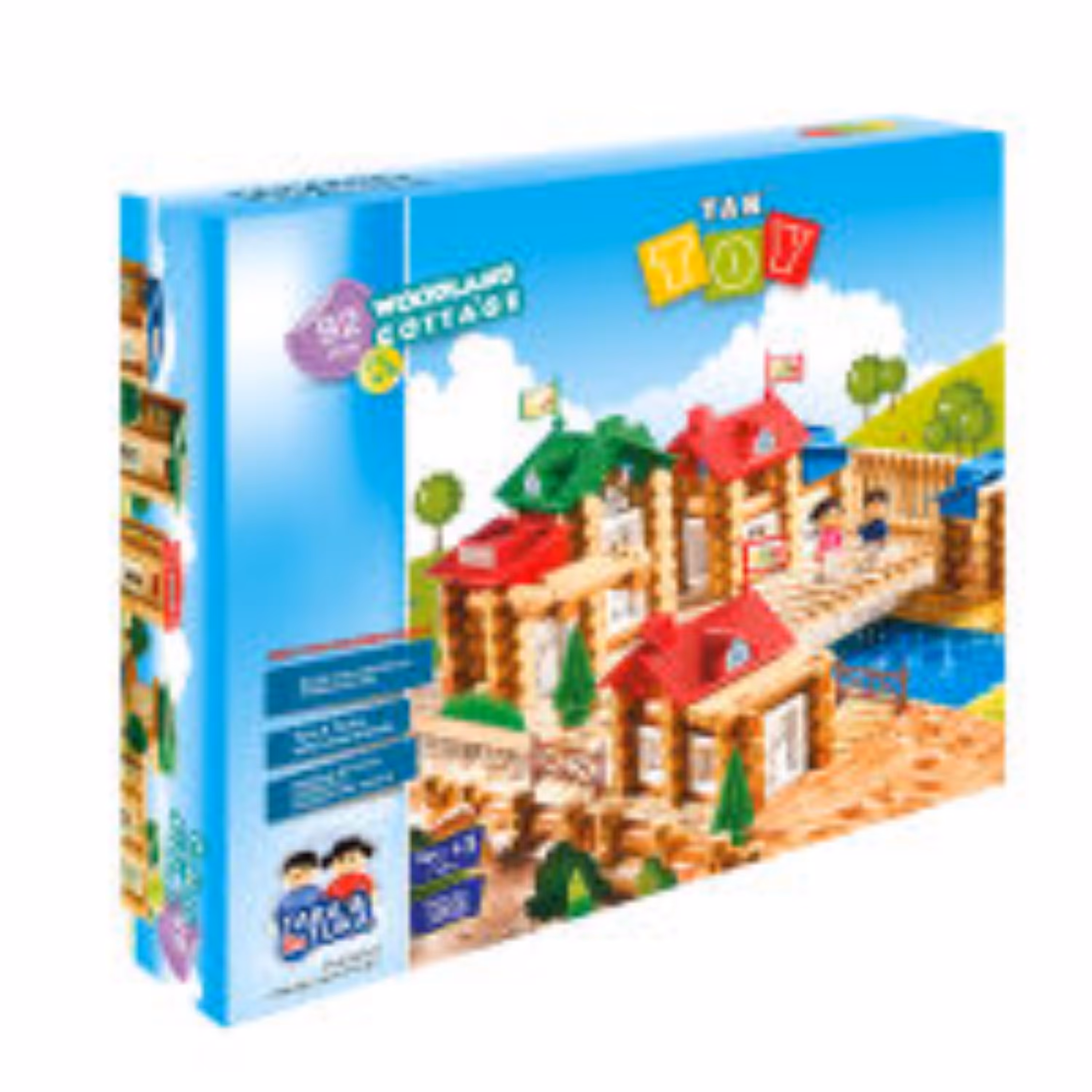 اسباب بازی کلبه جنگلی 92 تکه تک توی اصلی