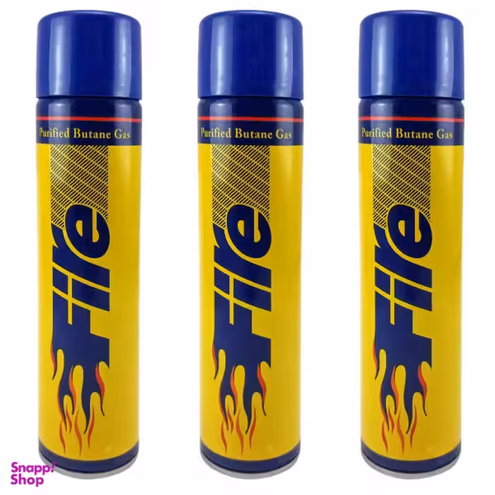 گاز فندک فایر پاور مدل 3PA-30 حجم 300 میلی لیتر بسته 3 عددی