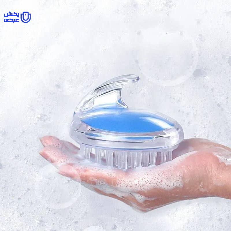 برس سر سیلیکونی شفاف