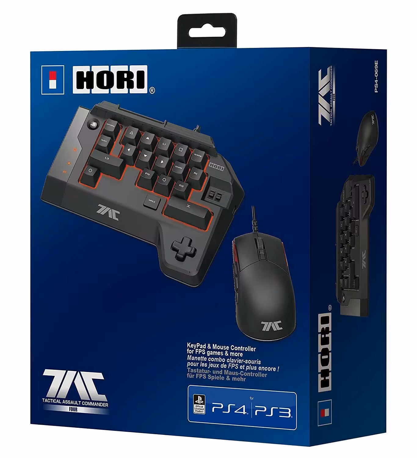 موس و کیبورد پلی استیشن Keyboard Mouse HORI TAC Four