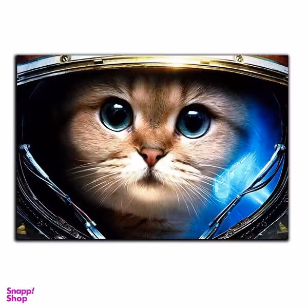تابلو شاسی بکلیت طرح گربه فضانورد مدل SH-S4506