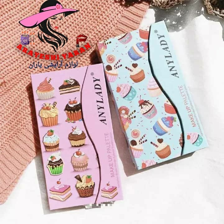 پالت سایه و رژگونه آنیلیدی