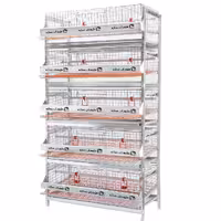 قفس بلدرچین 5 طبقه  - ضمانت10ساله(ارسال رایگان)