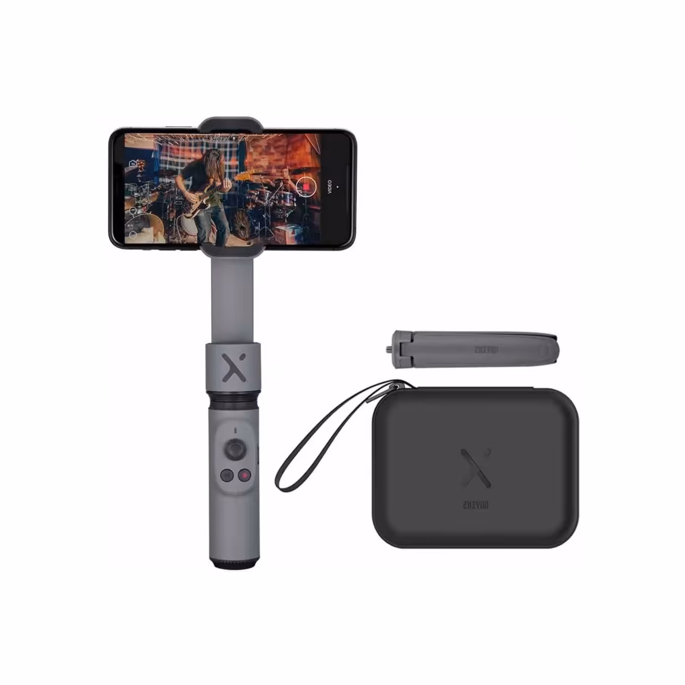 لرزشگیر دو محوره موبایل مدل Zhiyun-Tech SMOOTH-X (کیت کومبو)