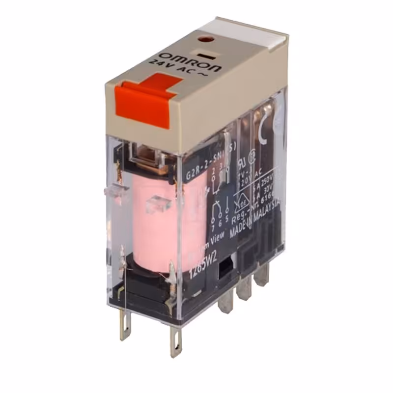 رله شیشه ای امرن 5 آمپر  G2R-2-SNI 230AC