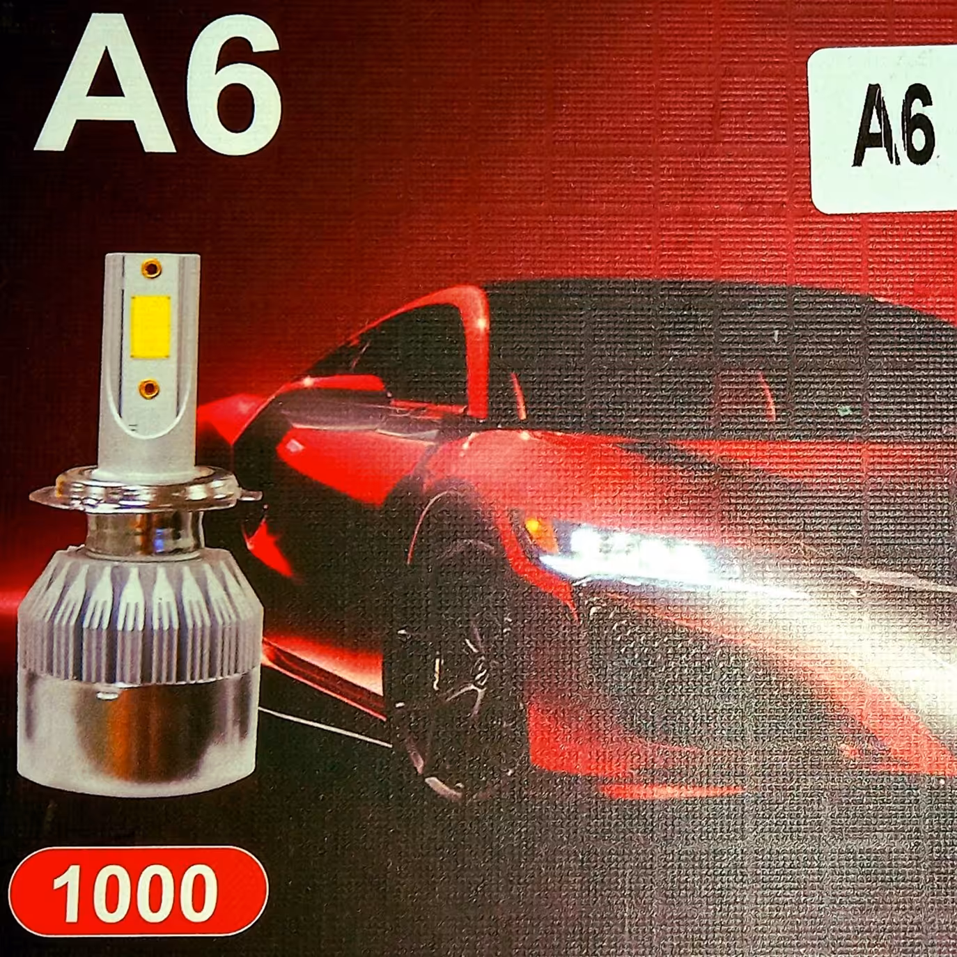 هدلایت 2 طرفه A6 پایه H1 بسته دو عددی 