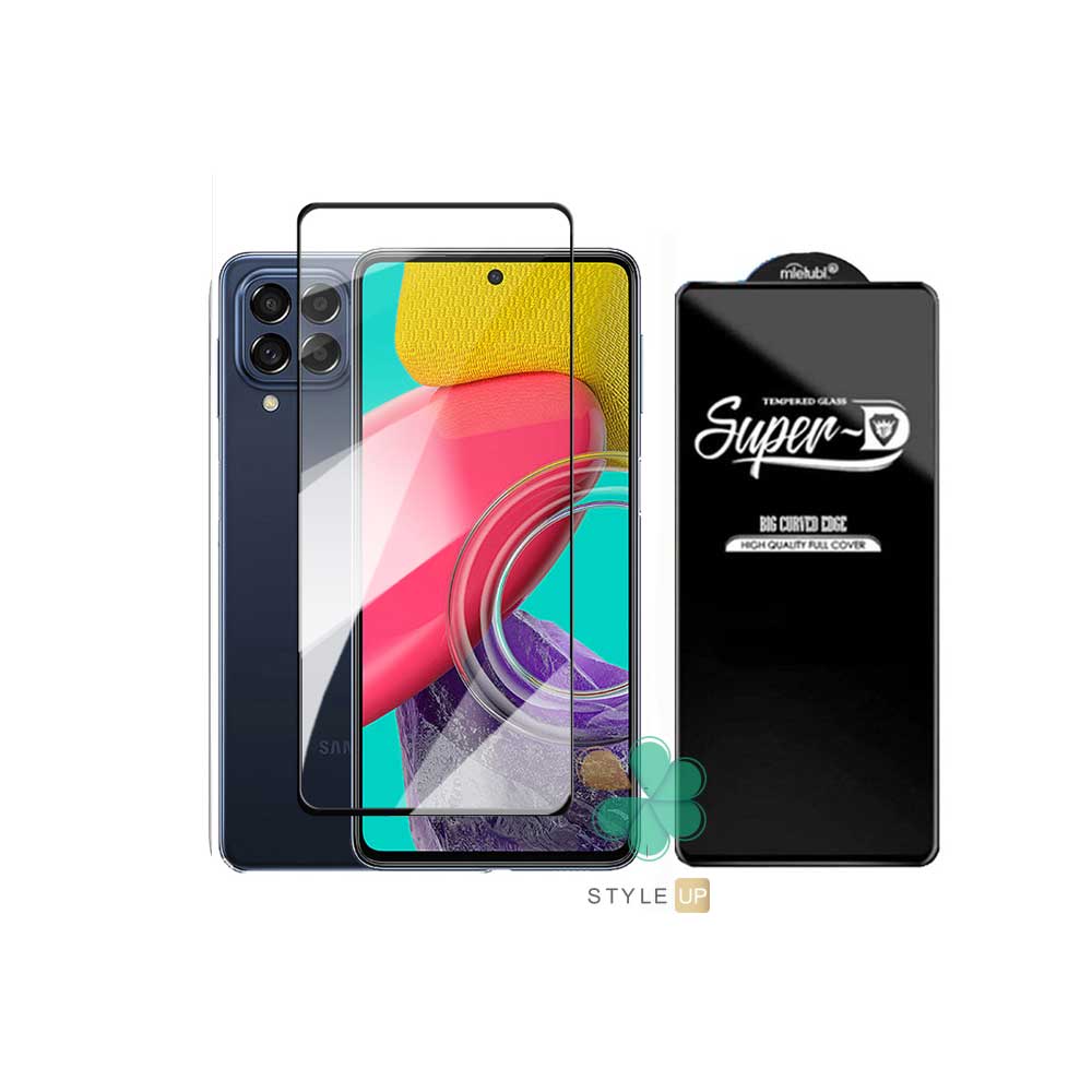 گلس گوشی سامسونگ Samsung Galaxy M53 تمام صفحه Super D